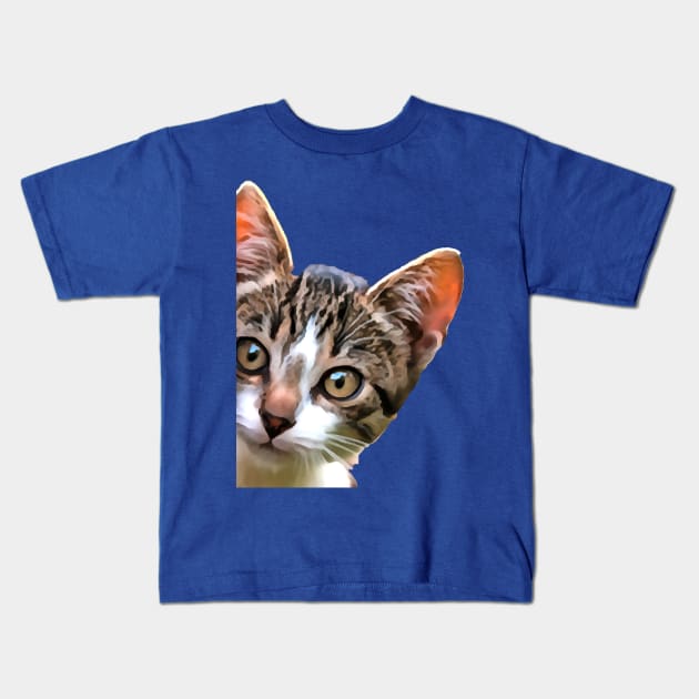 What are you doing here? Kids T-Shirt by Evgeniya